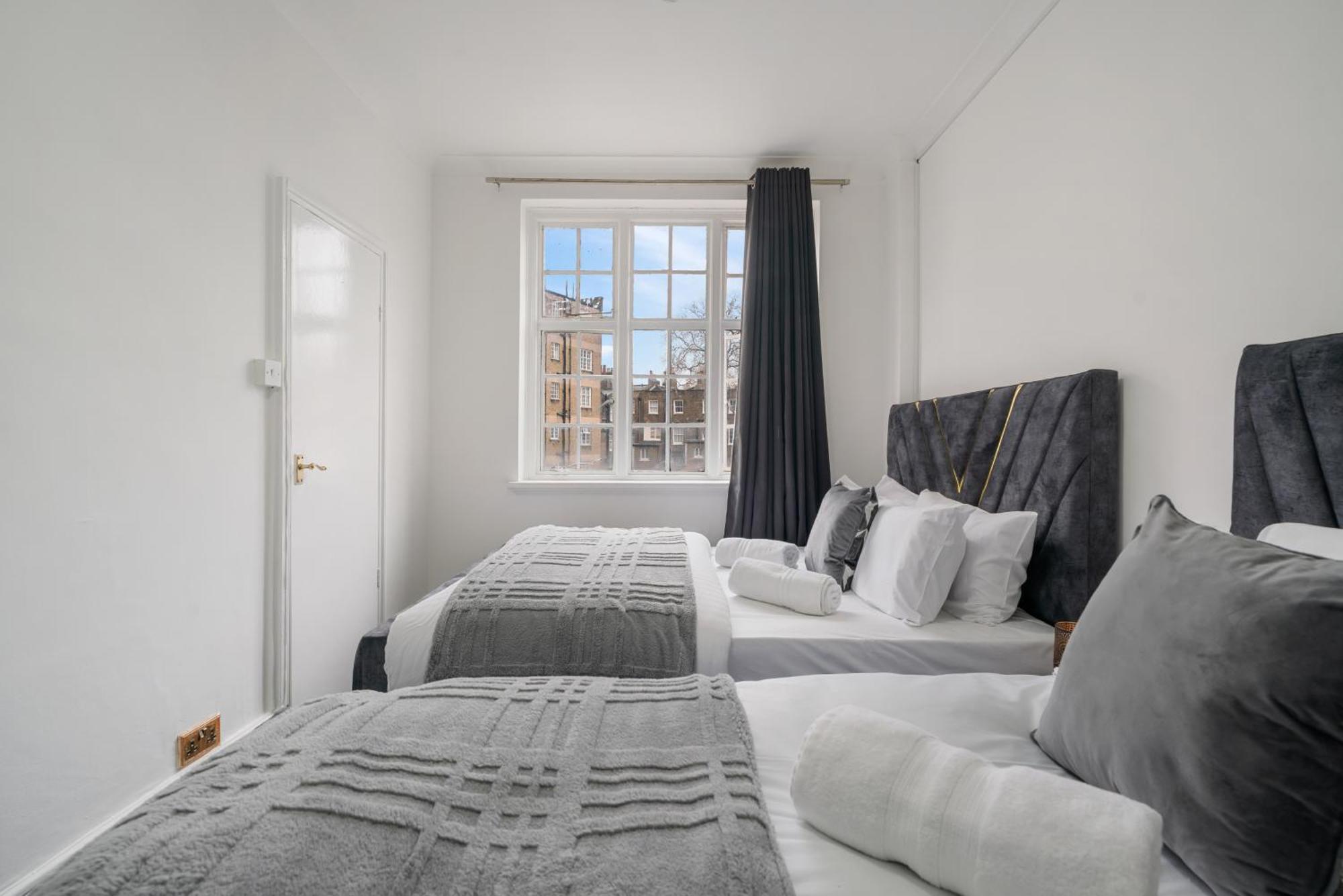 Apartament Elegant 2-bedroom In Prime Marble Arch 23gm Londra